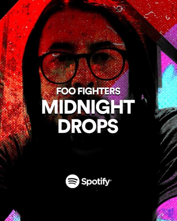 フー・ファイターズのインスタグラム：「We have teamed up with @spotify to drop exclusive content leading up to the release of our new album #MedicineAtMidnight. Check out their page every night at midnight EST until the album is out. Link in bio.」