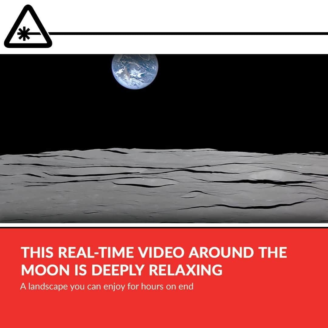 クリス・ハードウィックさんのインスタグラム写真 - (クリス・ハードウィックInstagram)「The Japanese lunar orbiter, SELENE (Selenological and Engineering Explorer), captured this video back during its tenure scouting the Moon from 2007 to 2009.⁠ link in bio」2月2日 9時01分 - nerdist