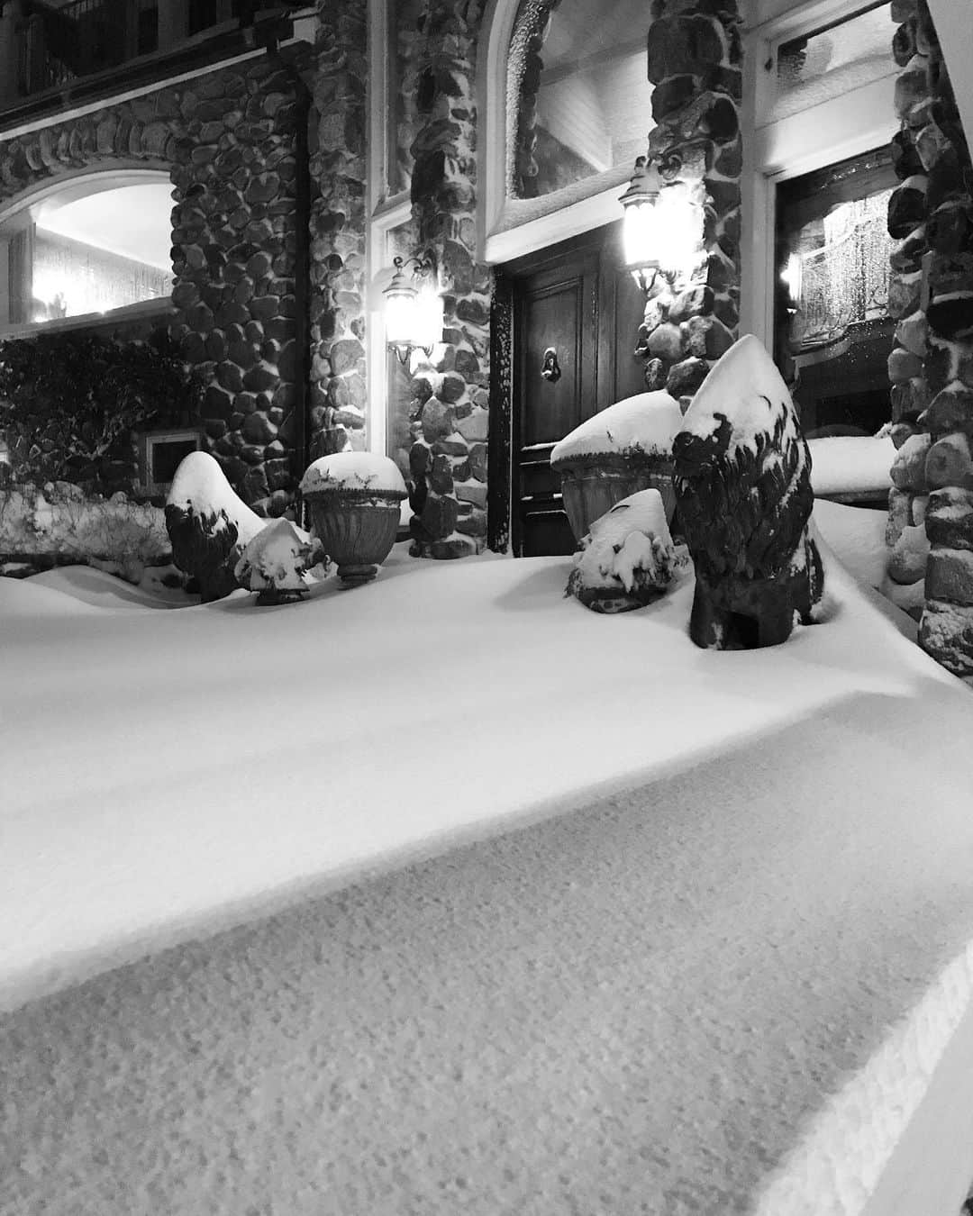 ヴァネッサ・ウィリアムスさんのインスタグラム写真 - (ヴァネッサ・ウィリアムスInstagram)「View from my garage ❄️ I can’t open my front door! Where are my steps?🥶#snow」2月2日 9時02分 - vanessawilliamsofficial