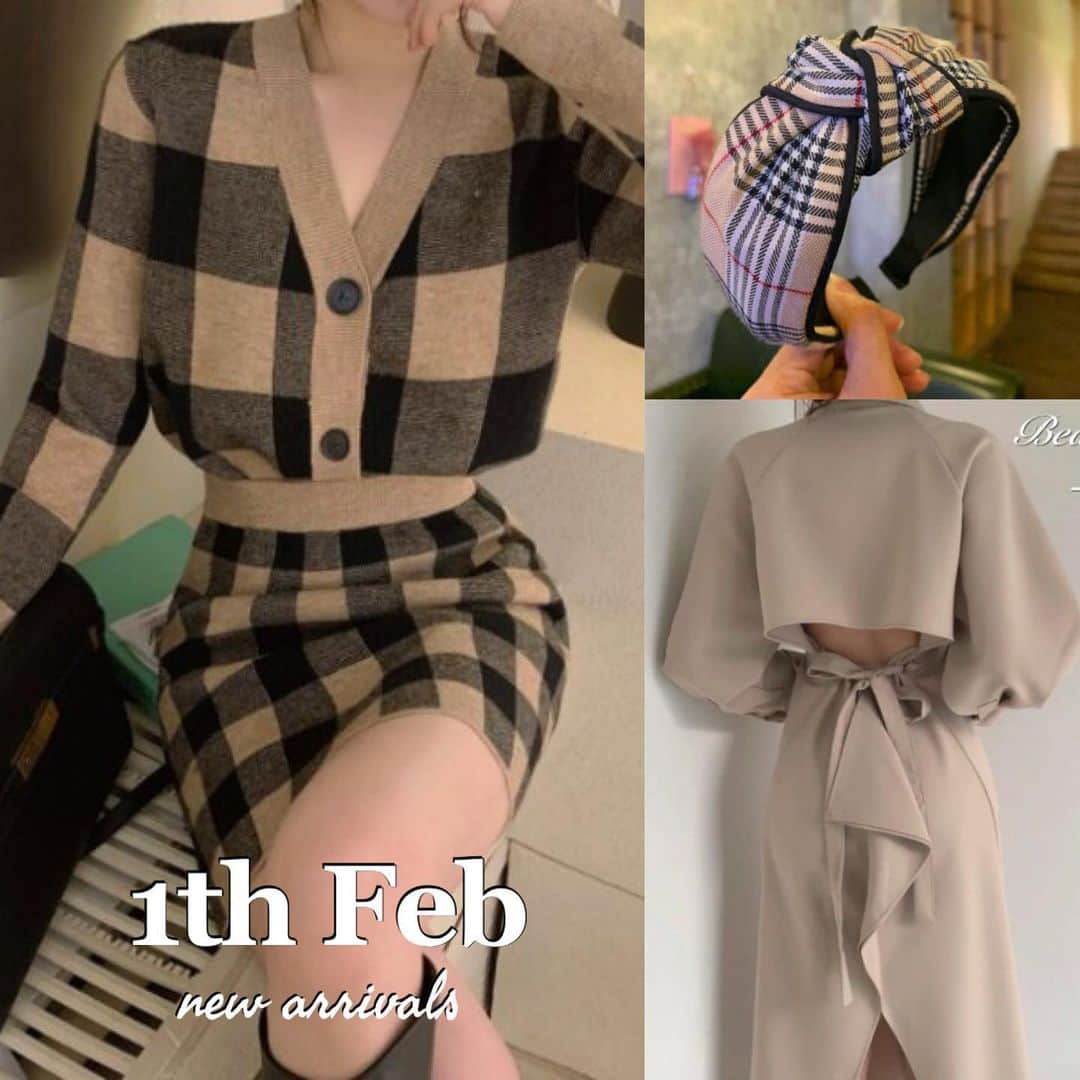 のインスタグラム：「👉スワイプ／新作が続々入荷中❤︎  2月1日 18item入荷中🦋🌙✨﻿ ﻿ 【ストーリーorプロフィール記載のURLから購入ページへ🛒】﻿シルエットや素材感などの詳しい情報は商品ページをご確認ください。﻿ ﻿ KOREAラインに興味のある方は、ショップ内 検索の際に【韓国】とキーワードを含めて、検索してみてください🔍﻿ ﻿ --- ﻿ #beautifulsail﻿ #beautifulsailkorea #california #korea」