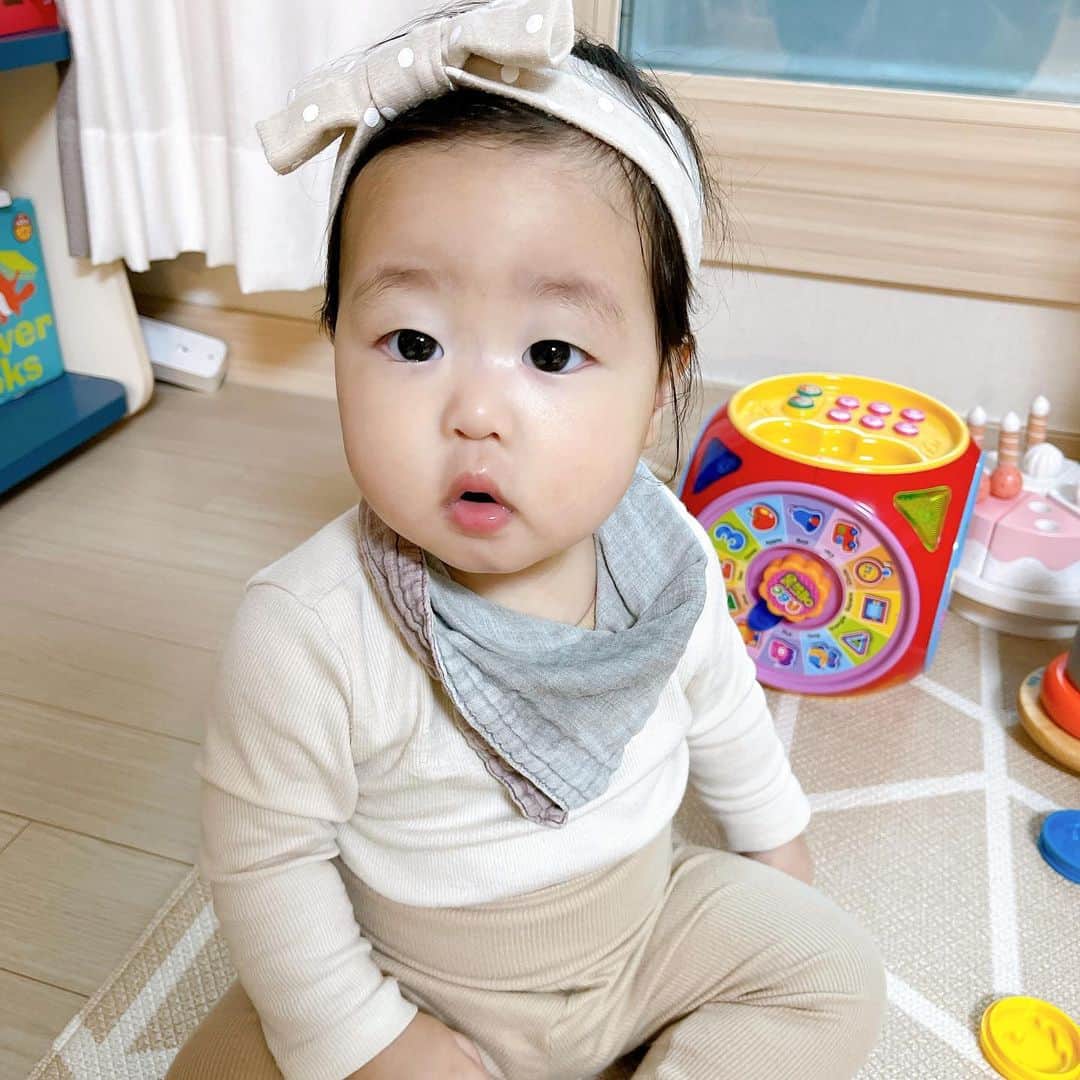 イ・ユンジのインスタグラム：「딸?이다!. #모닝소울」