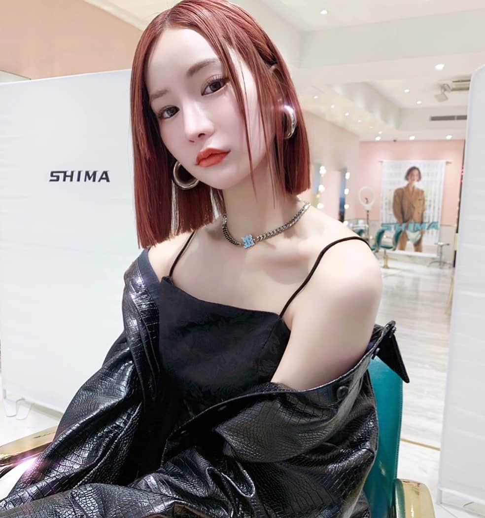 原涼香のインスタグラム：「𝙨𝙡𝙞𝙢 𝙨𝙩𝙧𝙖𝙞𝙜𝙝𝙩 𝙗𝙤𝙗 🤍 網紅ちゃん🇨🇳のようなコンパクトなbob🦋 ㅤㅤㅤㅤㅤㅤㅤㅤㅤㅤㅤㅤㅤ リサちゃんありがとう❤︎ @risakichiz  ㅤㅤㅤㅤㅤㅤㅤㅤㅤㅤㅤㅤ」