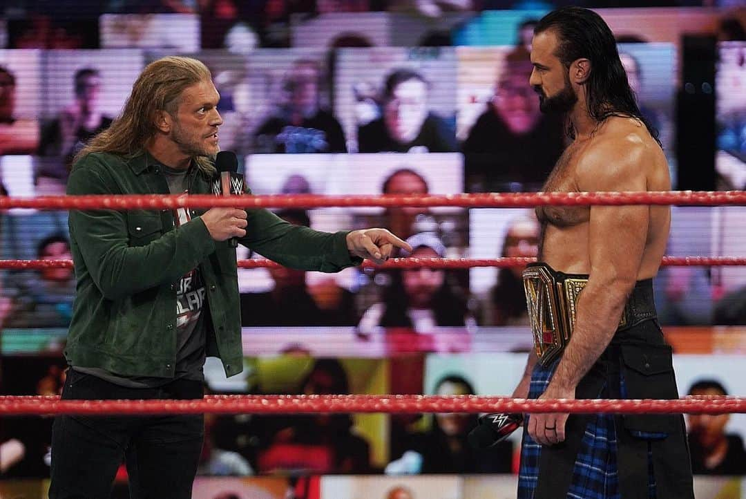 WWEさんのインスタグラム写真 - (WWEInstagram)「Will @edgeratedr challenge @dmcintyrewwe for the #WWEChampionship at #WrestleMania? #WWERaw」2月2日 10時09分 - wwe