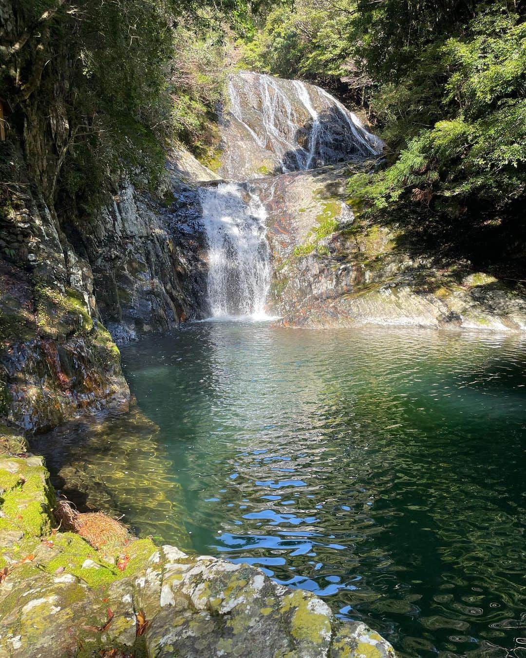 石井里奈さんのインスタグラム写真 - (石井里奈Instagram)「こんにちは☀️ . 今日も和歌山県すさみ町編🥰❤️ すさみの八景の一つの雫の滝✨💧 . すさみ川の本流にかかる高さ約30メートルの美しい二段の滝💗 晴天で太陽の光が映えてとっても綺麗で見応えのある素晴らしい滝でした🧡 マイナスイオン沢山補給できてよかったなぁ🥺✨ . ダウンジャケットは @jottjapan の🥰 ベストが良かったので今度はロングダウンを💗本当軽くて暖かくて高機能✨ 小さくなって持ち運びも楽なので旅行の時とか便利❗️ . 午後も頑張っていきましょう❣️ . #すさみ町 #雫の滝 #滝 #waterfall #和歌山県 #和歌山 #和歌山観光 #和歌山旅行 #白浜 #白浜旅行 #山ガール #登山 #登山女子 #mountain #山 #マイナスイオン #ダウン #ダウンコート #climbing #jott #自然 #リフレッシュ #絶景 #japaneseview #visitjapanjp #wakayama #サーフィン #ダイビング #自然体験 #surfing」2月2日 12時10分 - ri7tin1025