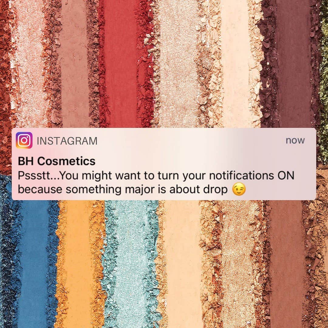BH Cosmeticsのインスタグラム：「Turn those notifications 🔛 because you don't want to miss out on our BIG reveal happening tomorrow! ⏰ #bhcosmetics」