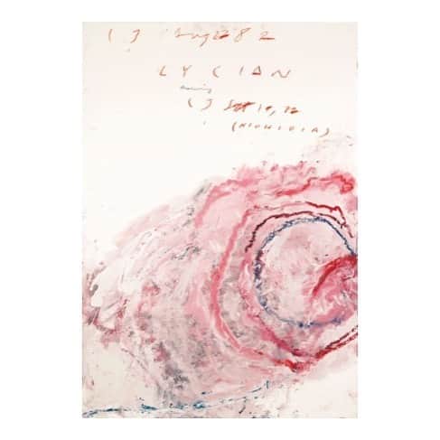 ティーバッグスさんのインスタグラム写真 - (ティーバッグスInstagram)「La vie en rose ✨ #CyTwombly #ArtWeLove #MISAworld」2月2日 14時09分 - misa_losangeles