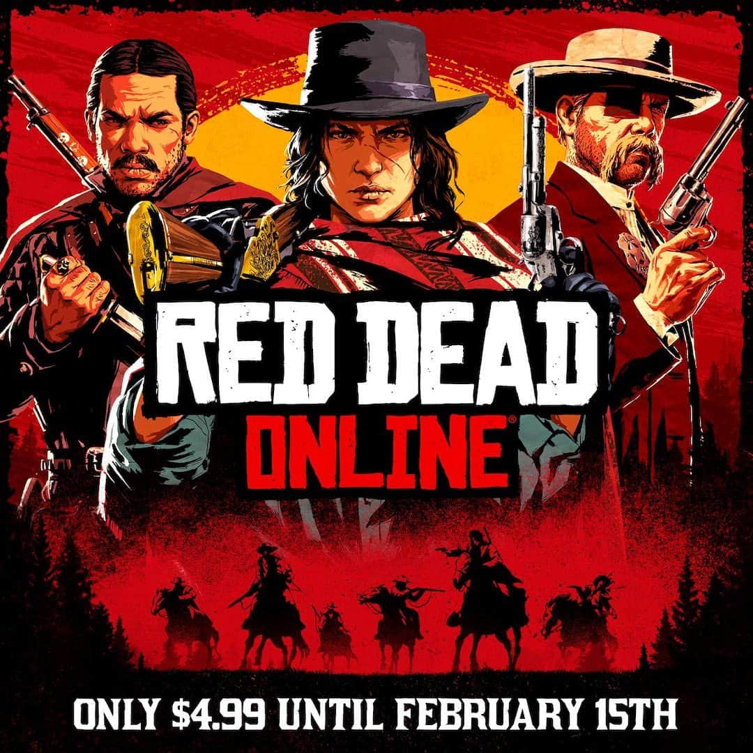 ロックスター・ゲームズさんのインスタグラム写真 - (ロックスター・ゲームズInstagram)「Get Red Dead Online Standalone for only $4.99 until February 15th.  Plus all recent Red Dead Online players receive a special bundle of Offers and Rewards.  Get all the details at the Rockstar Newswire (link in bio)」2月3日 1時24分 - rockstargames