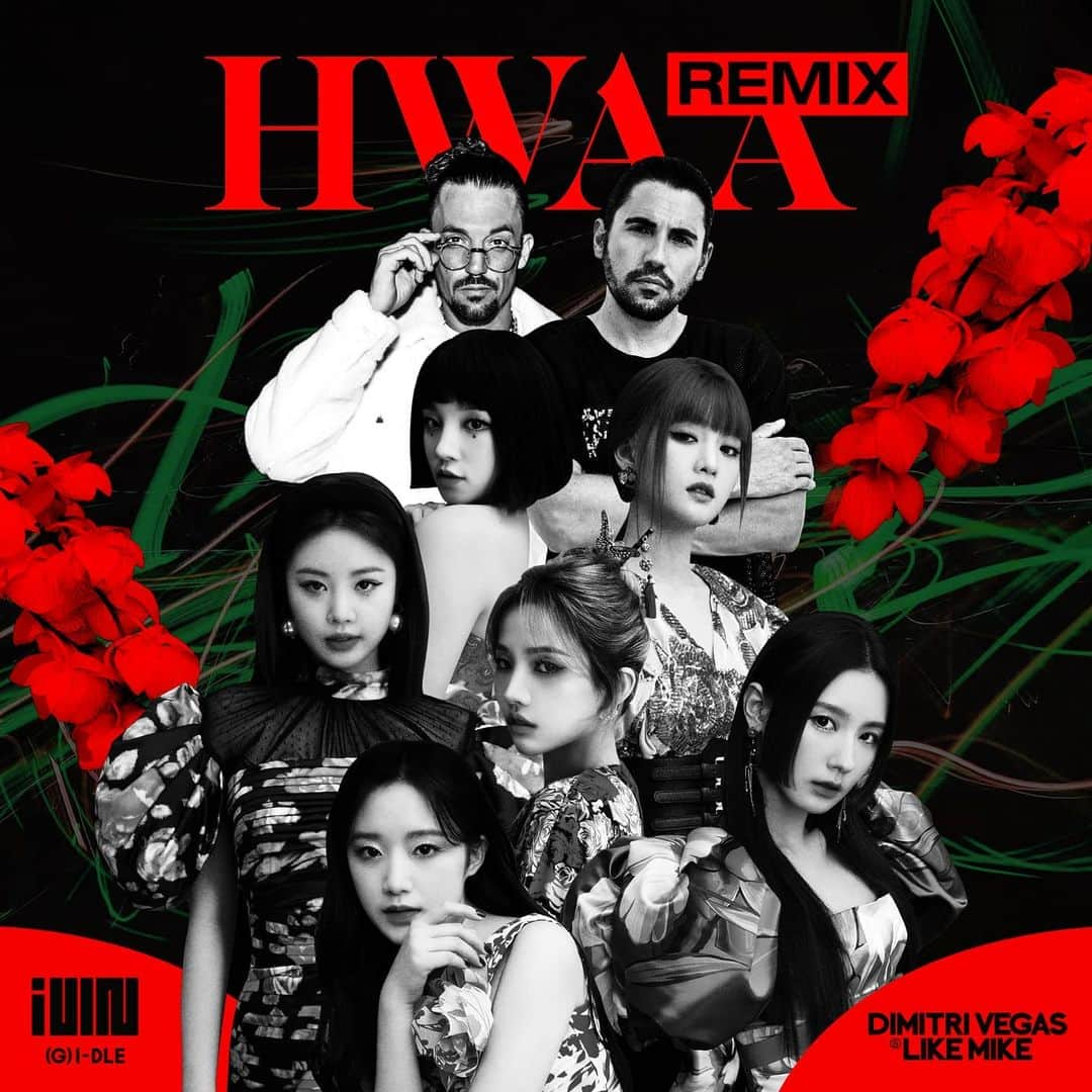 (G)I-DLEさんのインスタグラム写真 - ((G)I-DLEInstagram)「(G)I-DLE × Dimitri Vegas & Like Mike Digital Single [HWAA (Dimitri Vegas & Like Mike Remix)] Cover Art ⠀ 2021.02.05 14:00 (KST) Coming Soon 🥀🔥 ⠀ #여자아이들 #GIDLE #DimitriVegasandLikeMike #HWAA @dimitrivegasandlikemike」2月3日 0時00分 - official_g_i_dle