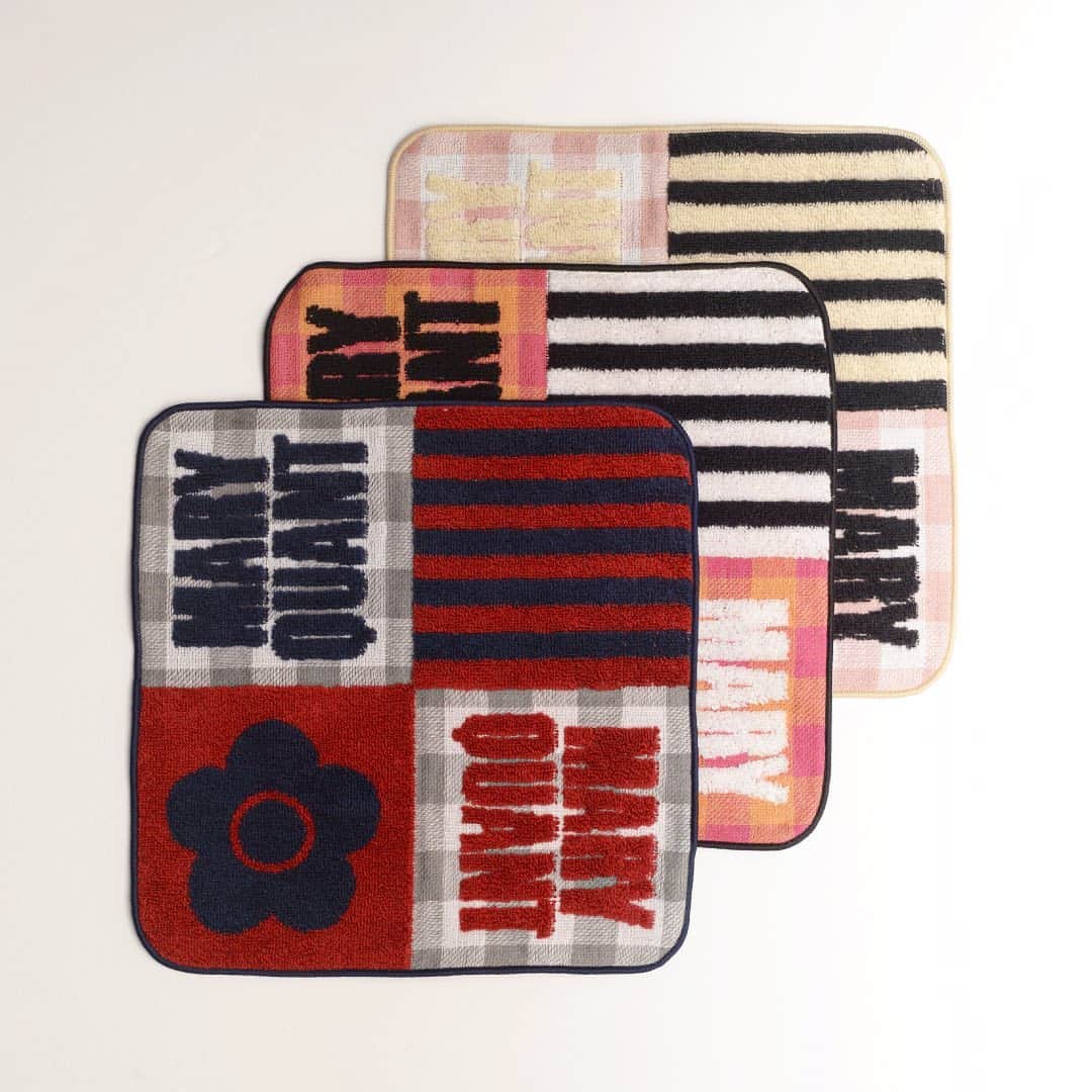 MARY QUANT officialのインスタグラム：「#クウォータリングギンガムミニタオル - #MARYQUANT #2021SPRING #NEWITEMS #FASHION #MINITOWEL #TOWEL - #マリークヮント #ミニタオル #タオル #ギンガムチェック #プレゼント」
