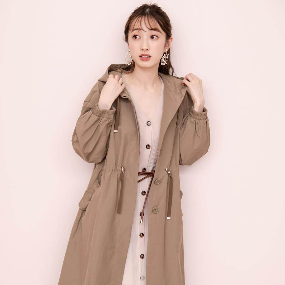WILLSELECTION OFFICIALさんのインスタグラム写真 - (WILLSELECTION OFFICIALInstagram)「𝐒𝐏𝐑𝐈𝐍𝐆 𝐎𝐔𝐓𝐄𝐑  ✴︎coat ¥16,000+tax ✴︎one piece ¥14,800+tax ✴︎earring ¥5,500+tax  #WILLSELECTION  #ウィルセレクション #團遥香 @haruka_dan_official」2月2日 17時06分 - willselection_official