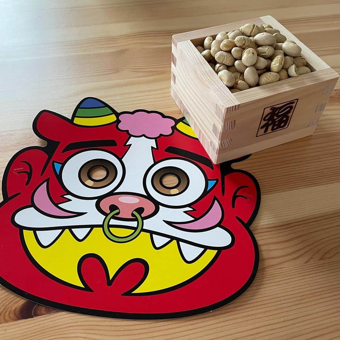 TBS「あさチャン！」のインスタグラム：「👹 . 年の数だけ豆を食べて、福を身体に取り入れるのも忘れずに...😉♡ . #tbs #あさチャン」
