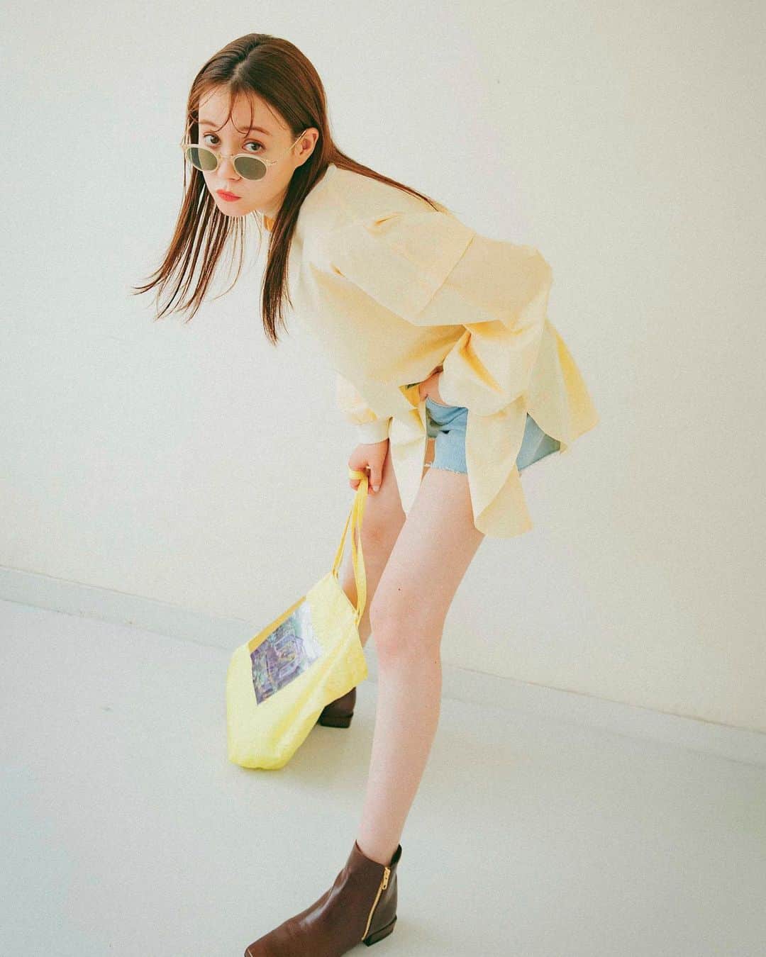 柴田フミコのインスタグラム：「トリンドル玲奈さん  かわいい  #トリンドル玲奈 #ar #アザーカット  #fumikoshibata #柴田フミコ」