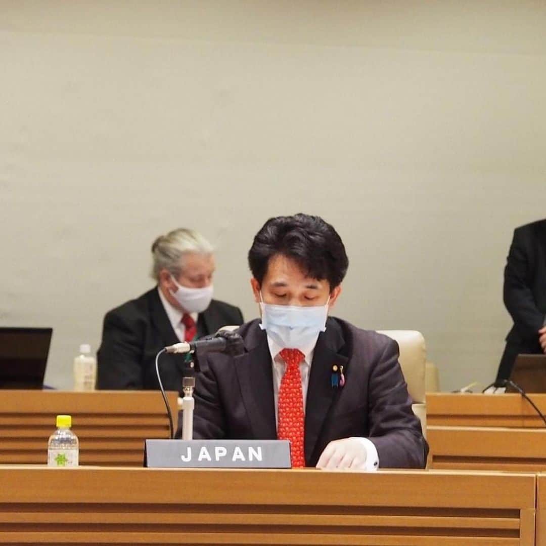滝波宏文さんのインスタグラム写真 - (滝波宏文Instagram)「2月2日(火) オンラインで開催されました アジア・太平洋国会議員連合第50回総会に出席し、 日本議員団を代表して日本からのレポートを発表いたしました。」2月2日 18時24分 - hirofumitakinami
