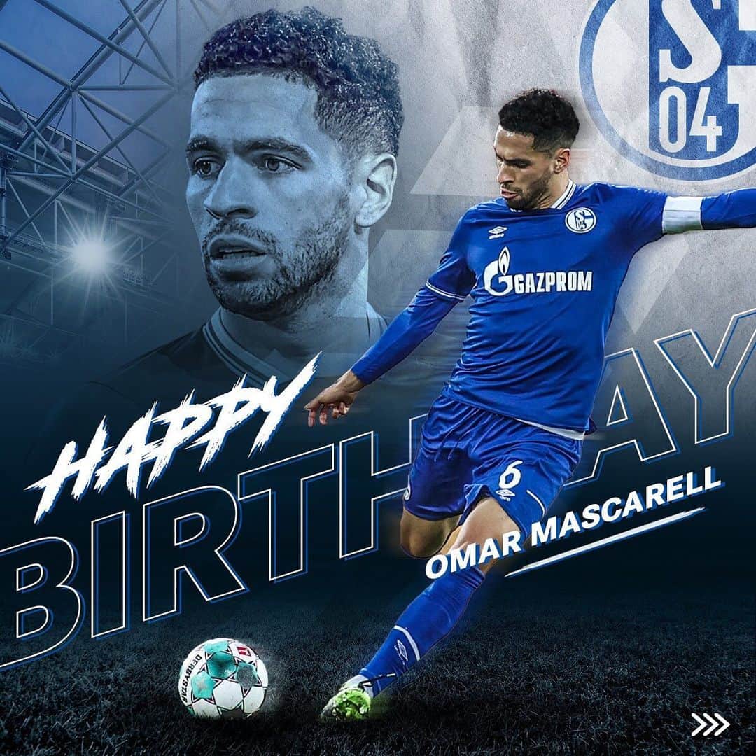 シャルケ04さんのインスタグラム写真 - (シャルケ04Instagram)「Happy Birthday, @omarmascarell! 🎉 . . #S04 #Schalke #Knappen #Königsblau #Mascarell #HappyBirthday #Bday」2月2日 18時27分 - s04