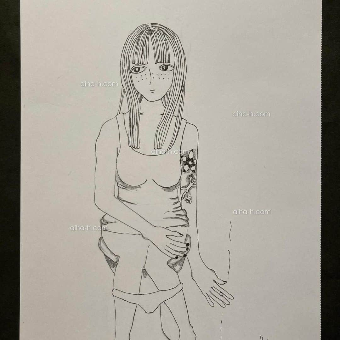 日暮愛葉さんのインスタグラム写真 - (日暮愛葉Instagram)「愛葉ニュース 本日只今より、愛葉のイラスト、ドローイングの原画を販売致します❤️今回はボールペン画メインになります💋原画ですのでもちろんワンアンドオンリー、世界に一つです！そんな世界中でたった一つの作品をあなたのものにしてみませんか？ショップの作品のキャプションにあるそれぞれの物語も是非読んでみてください🦋どれも入魂の作品です！みんなの手に渡って、毎日眺めて貰えたら嬉しいです！ プロフィールリンクから行けます！是非！   #aihahigurashi #ドローイングス  #ボールペン画 #日暮愛葉の絵 #原画 #オリジナルイラスト #イラストレーション #イラスト  #ドローイング #ドローイングアーティスト #アート#鉛筆アート #鉛筆画  #pencilartwork #drawing #original #originalartpiece #drawingartist #illustration #art #artpiece  #creativeart #modernart  #artwork  #markerpendrawings #ballpointpenillustration #ballpointpenart  #pencildrawing   https://store.aiha-h.com/」2月2日 18時58分 - aiha_higurashi