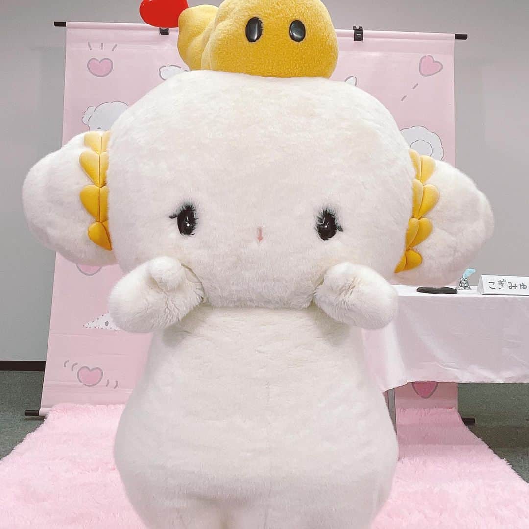 こぎみゅん（サンリオ）のインスタグラム：「みゅ〜ん･･ 2021年の6つのほうふ、見てくれたみゅん？ LINELIVEでこの前の配信を見ることができるみゅん･･！ まだ見てない人は見てほしいみゅん･･♡ https://linliv.ee/Dt2gPVL/co/ot/sh/pl  #サンリオ #キャラクター #小麦粉の妖精 #こぎみゅん #sanrio #character #cogimyun #LINELIVE」