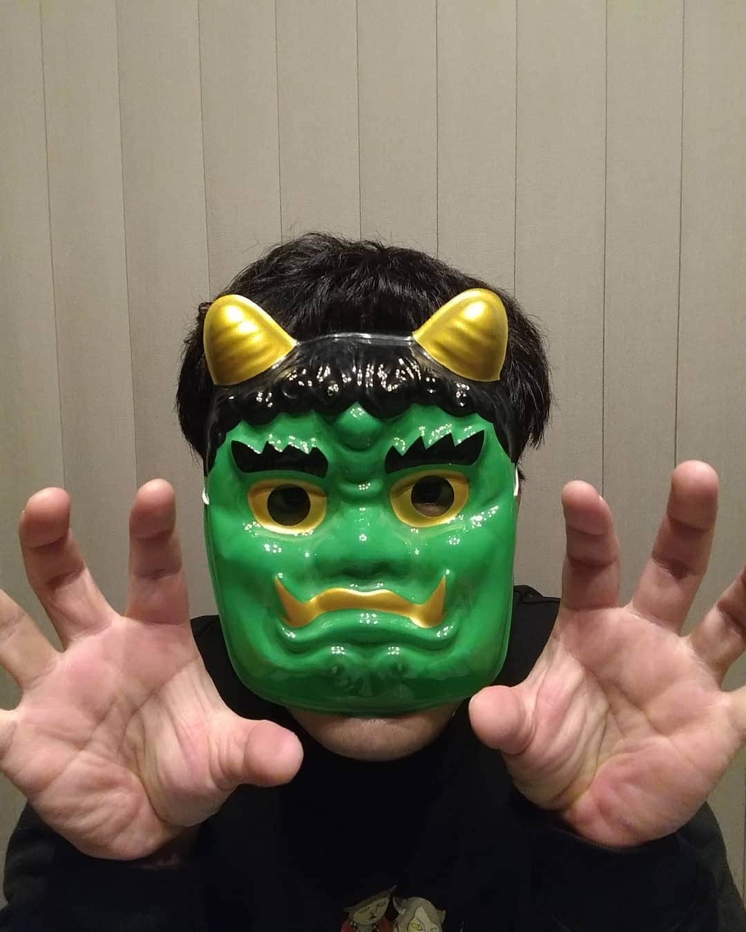 のインスタグラム：「鬼は外〜♪福は内ゅえ〜♪  #節分 #鬼 #ガンダム #ちゅうえい」