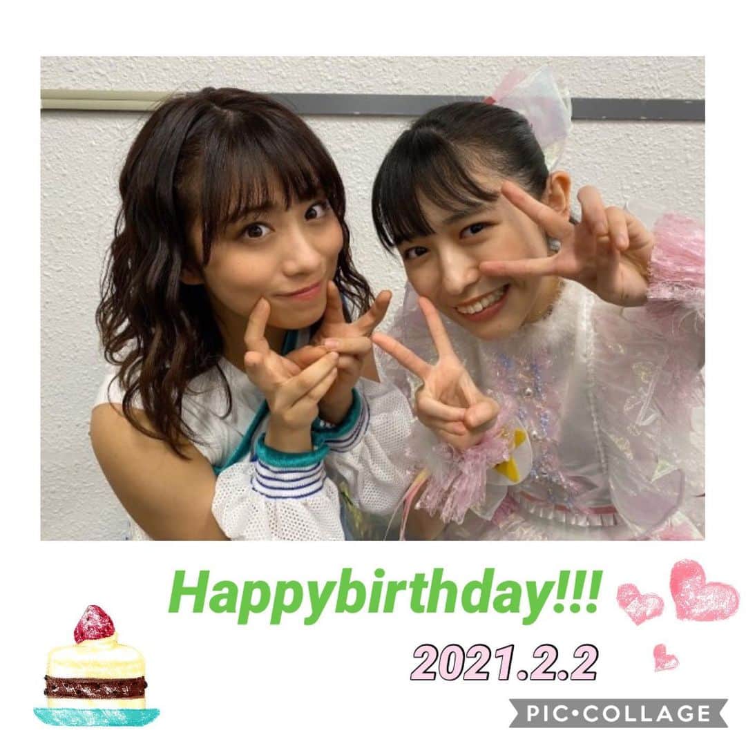小泉遥香のインスタグラム：「#TEAMSHACHI #坂本遥奈 さん #ハルちゃん💚  誕生日おめでとうございます(●´ω`●)  トゥモロー最強説!! 何度も踊ってくださり、本当にありがとうございます！💓 ハルちゃんのキレキレダンスが大好きです💃 ハルハルなのでなんだか勝手にシンパシー感じちゃってます！笑 またお会い出来る日を楽しみにしています！ 素敵な1年になりますように✨  #Instaharum #Happybirthday!!! #TEAMSHACHI さん #TEAMSHACHIと書いてシャチと読みます #スタプラ #ハルハル」