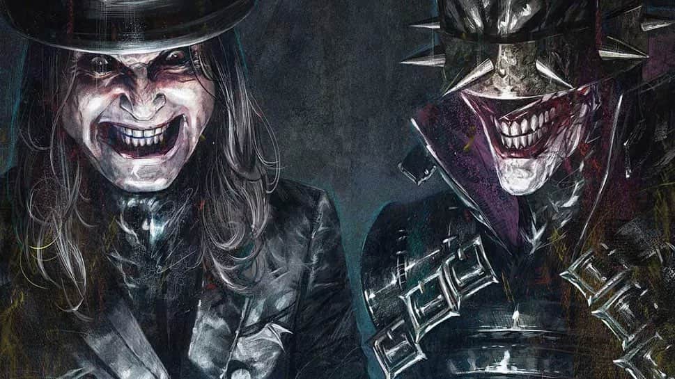 METAL HAMMERのインスタグラム：「How cool is this Ozzy/Batman crossover? It comes from new DC Comics series Dark Nights: Death Metal, also starring Ghost, Lacuna Coil, Megadeth and more. Hit the link in the bio for more info (picture credit: DC Comics/Marco Mastrazzo) #batman #ozzy #ozzyosbourne #dc #dccomics #darknights #darknightsdeathmetal #comics #ghost」