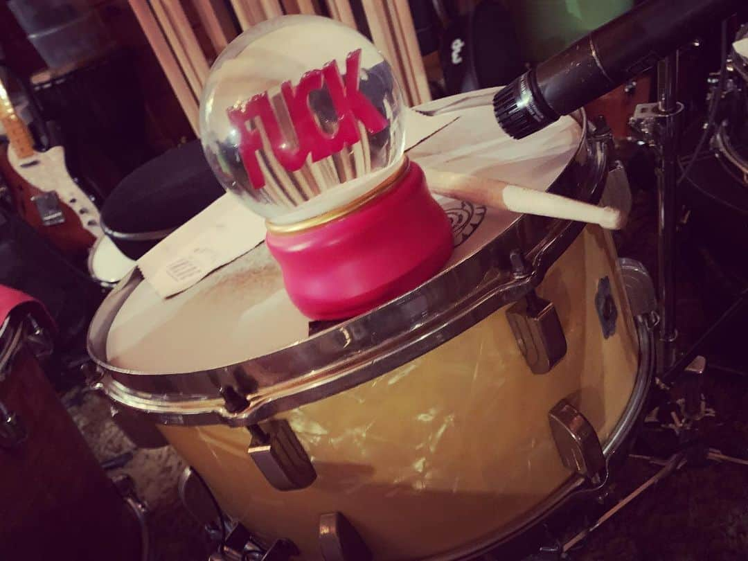 神谷洵平さんのインスタグラム写真 - (神谷洵平Instagram)「Fuckin snare mute」2月2日 20時12分 - junpeikamiya