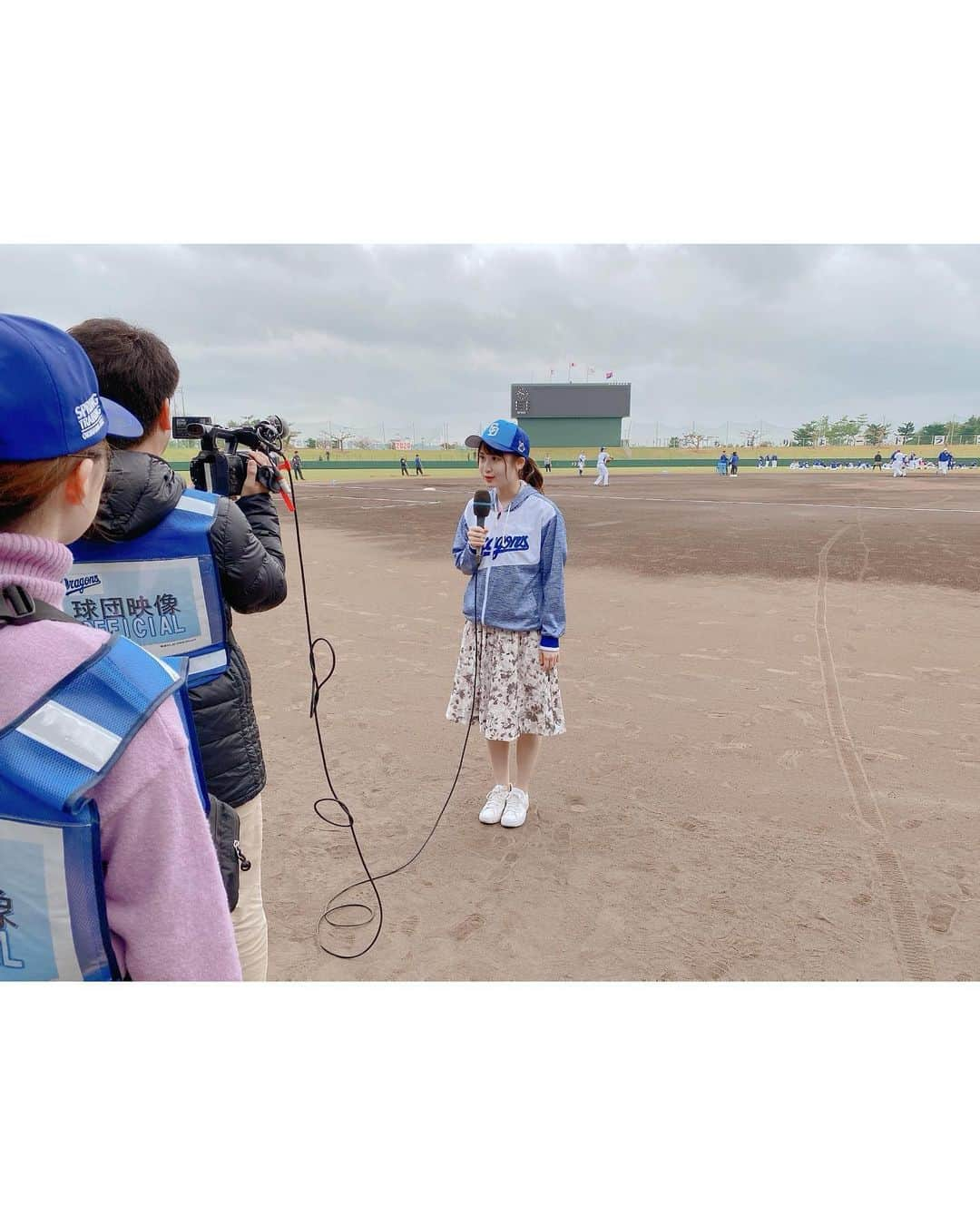 沢井里奈さんのインスタグラム写真 - (沢井里奈Instagram)「⠀ ⠀ 昨日からキャンプスタートしましたね⚾️🌸 　 選手の皆様が怪我なく 駆け抜けられますように！！ 　 今年は無観客ではありますが、 配信があったりするので 嬉しいですね、、🥺💕💕 　 ‪去年は初めてキャンプに行けて ‪嬉しかったな〜🏝🌺✨ 　 　 #dragons #沖縄キャンプ #過去pic」2月2日 20時33分 - sawairina