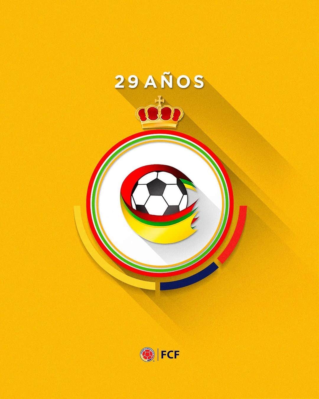 サッカー コロンビア代表チームのインスタグラム：「¡Feliz aniversario #️⃣2️⃣9️⃣ @realcartagena !  El equipo heroico celebra un año más de su fundación.   Abrazo de gol 💪」