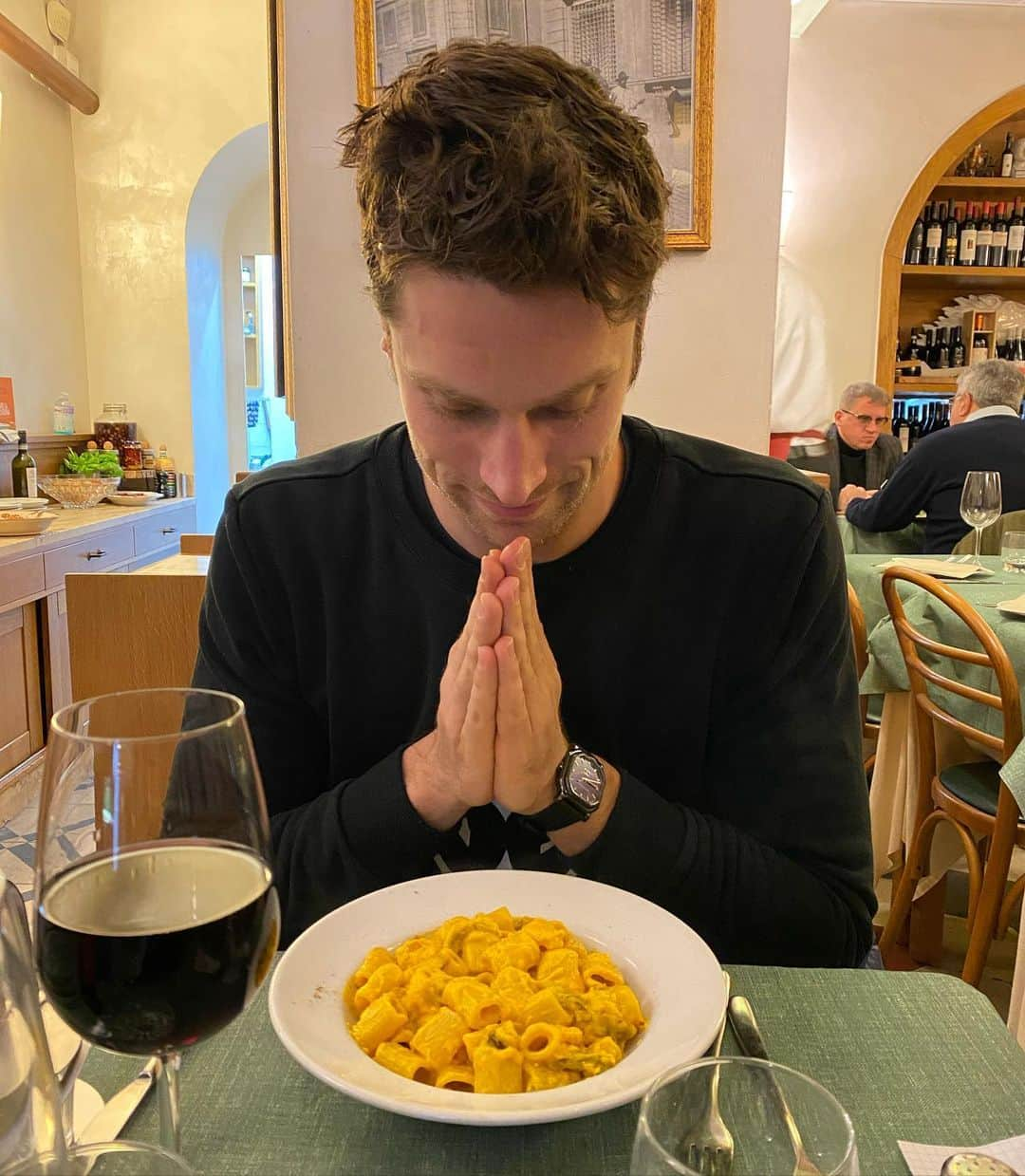 ルカ・ドットさんのインスタグラム写真 - (ルカ・ドットInstagram)「Grazie carbonara 🙏🏼」2月2日 22時35分 - dottolck