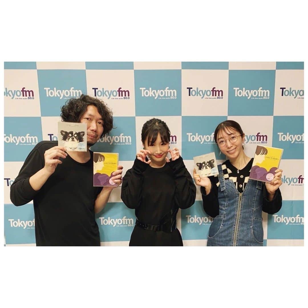 のインスタグラム：「Skyrocket Company出社しました！  ありがとうございました！  やしろさん、今日いつもになく優しかった。  美保さん、癒し声ずっと聴いていたいです。  AIO　#skyrocketcompany  #スカロケ  #tokyofm #radio  #マンボウやしろ #浜崎美保」