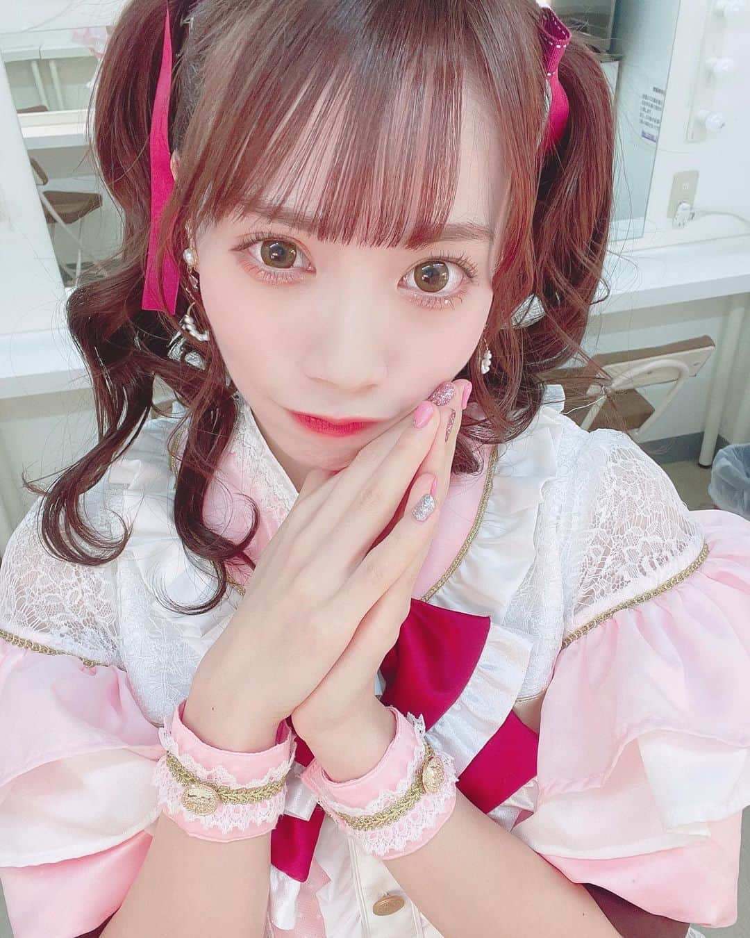 宇佐美幸乃のインスタグラム：「ツインテールは好きですか？  #ツインテールの日　#ツインテール　#twintail #idol #japanesegirl #japan #衣装　#アイドル衣装　#costume #ribon #pink #luce #instagood #instagram #instalike #followｍe」
