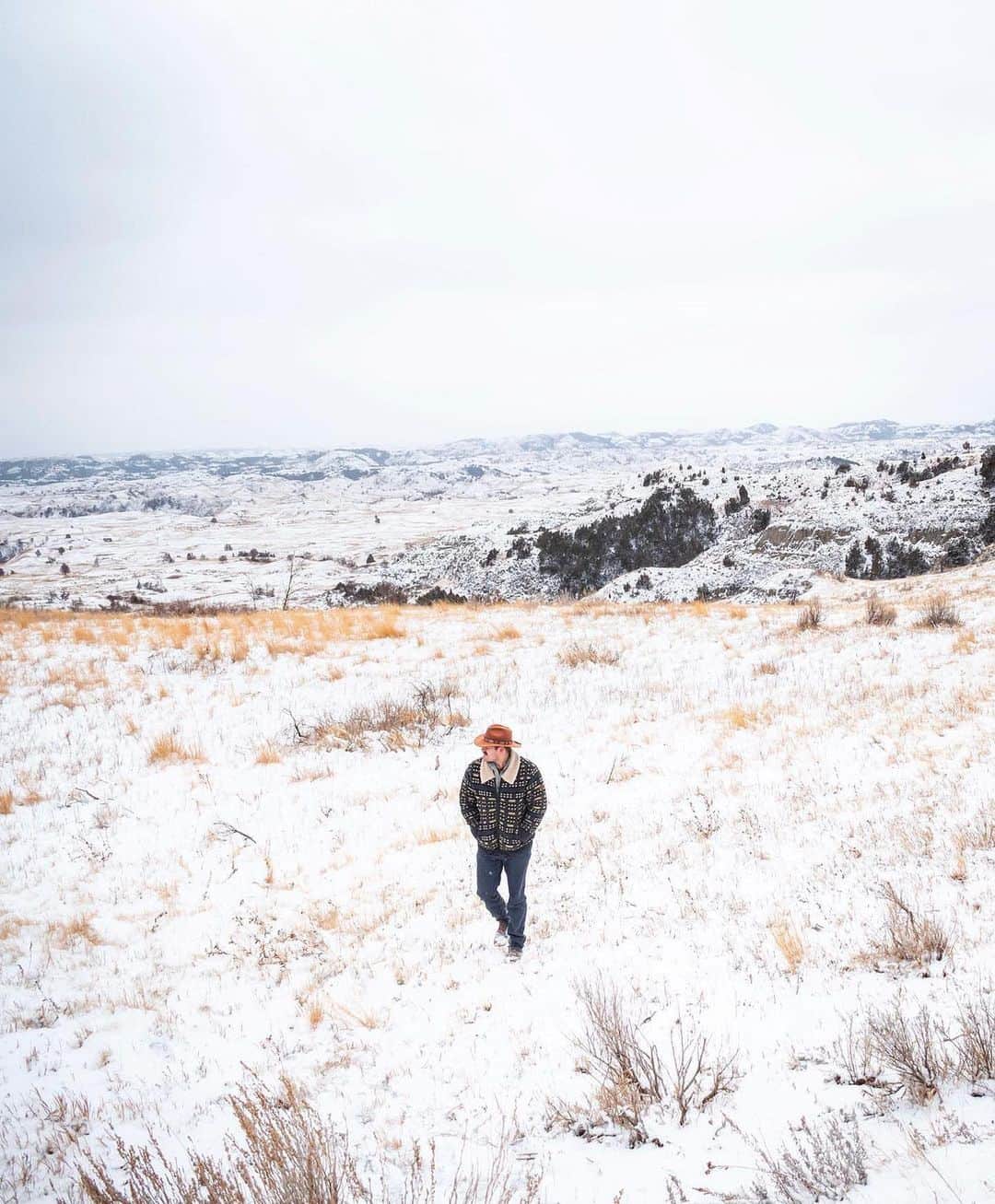 Visit The USAさんのインスタグラム写真 - (Visit The USAInstagram)「In the winter months, Theodore Roosevelt National Park, in North Dakota, gets an average of 76 cm of snow - making it a winter wonderland escape for visitors! ❄️ Swipe ⬅️ to see the largest mammal on the North American continent. It is the American bison, and today over 600 bison roam in the National Park! Theodore Roosevelt had a large part in keeping bison safe on American land. #VisitTheUSA 📸 : @andrewfisher7」2月2日 23時00分 - visittheusa