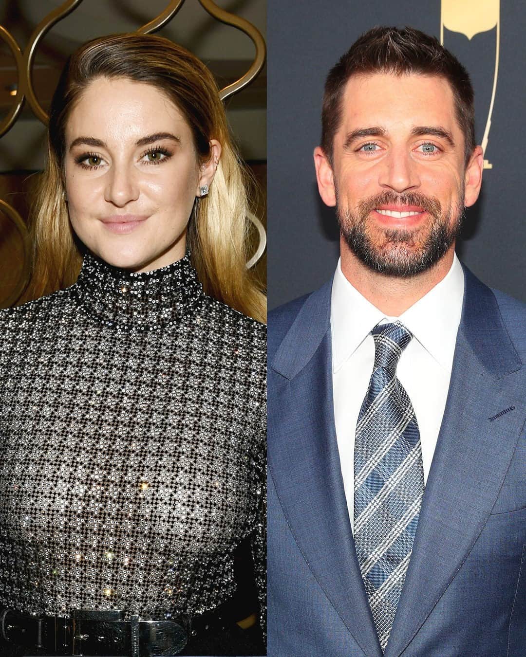 E! Onlineさんのインスタグラム写真 - (E! OnlineInstagram)「Attention, big little cheeseheads: Aaron Rodgers & Shailene Woodley appear to have found love in a COVID place. 💛 Link in bio for all the details on their "private and low key" romance. (📷: Getty)」2月3日 10時45分 - enews