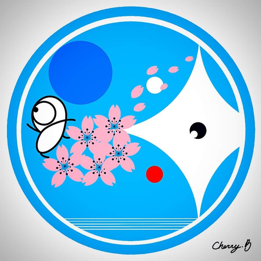 秋山真太郎さんのインスタグラム写真 - (秋山真太郎Instagram)「Cherry.B🌸#Ai#paint#drawing#아이#cherryb」2月3日 10時04分 - shintaro_akiyama_official