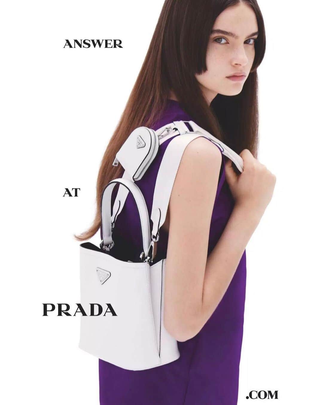 IMG Modelsさんのインスタグラム写真 - (IMG ModelsInstagram)「#Prada is the Answer. 🔮 @vira.bosh fronts @prada’s #SS21 campaign. #⭐️ #IMGstars」2月3日 1時57分 - imgmodels