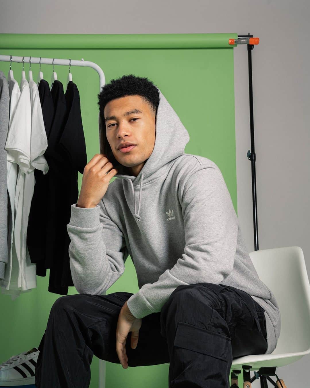 Foot Lockerのインスタグラム：「The perfect layering piece. #Adidas Essentials available online in mulitple colors.」