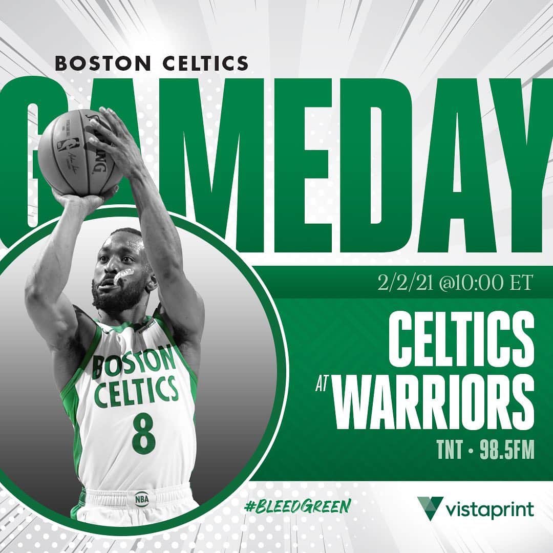 ボストン・セルティックスさんのインスタグラム写真 - (ボストン・セルティックスInstagram)「TONIGHT ☘️ Celtics vs @warriors, 10:00 p.m. on @nbaontnt and @985thesportshub #BleedGreen #BOSvsGSW #LetsGoCeltics」2月3日 2時50分 - celtics