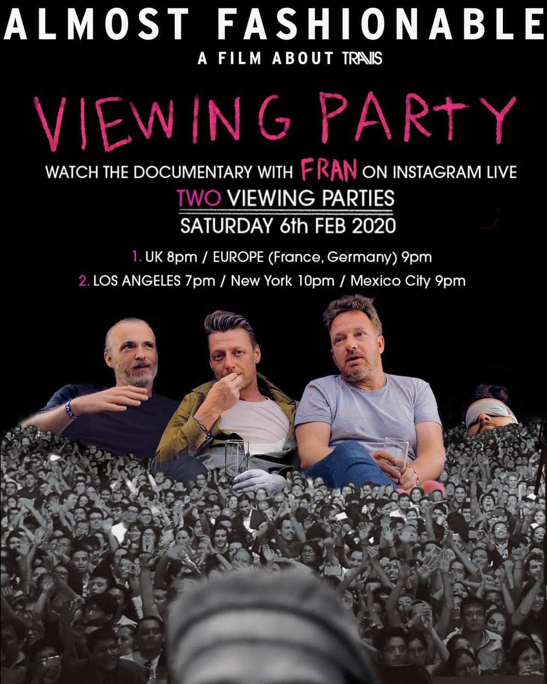 トラヴィスのインスタグラム：「Have you had a chance to watch the brilliant Travis documentary yet?  This weekend Fran will be on Instagram live hosting two viewing parties.  Check out the documentary and bring your questions!  Link in bio ☝🏻☝🏻☝🏻」