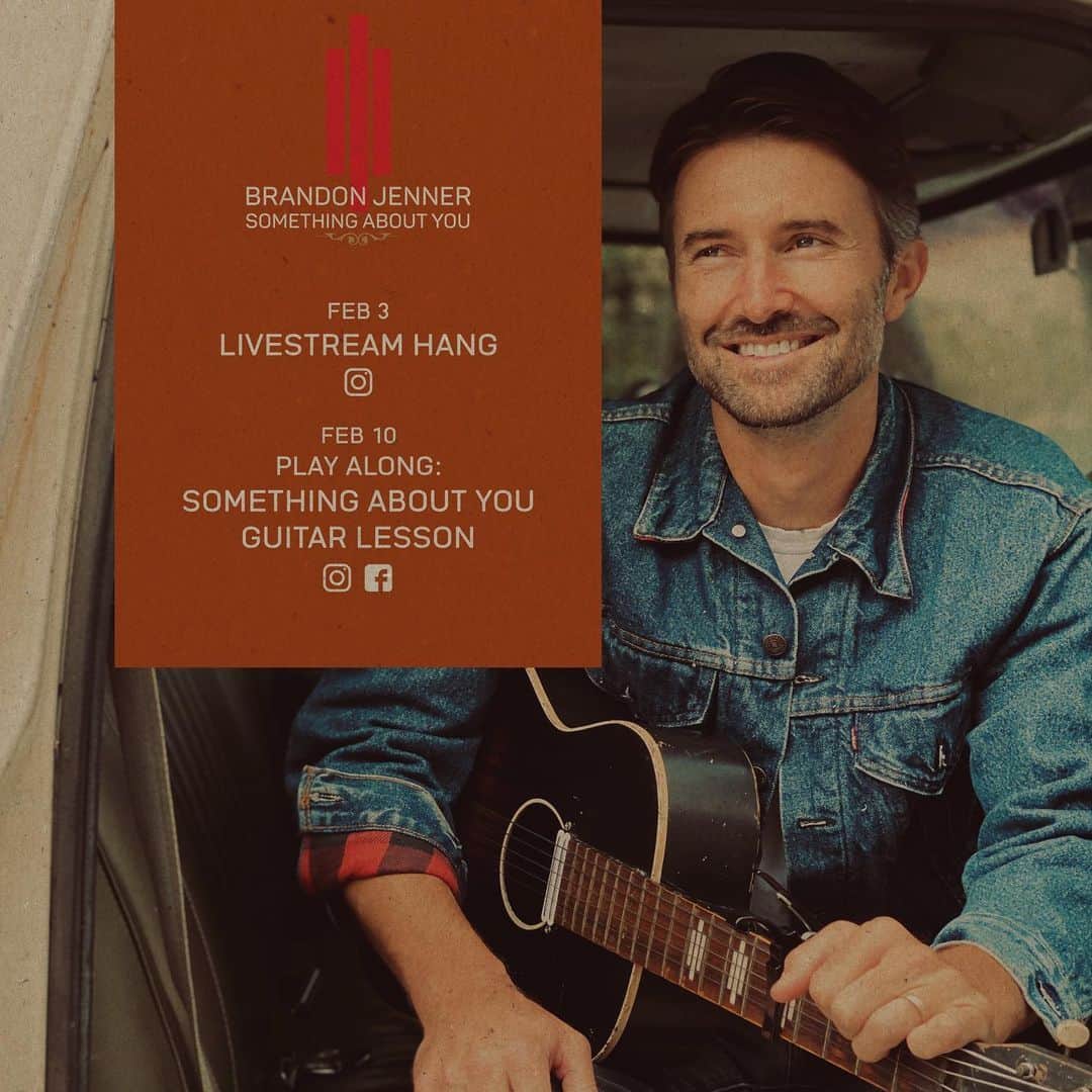 ブランドン・ジェンナーのインスタグラム：「Join me for a live tomorrow!! 5:30PST 🌚 If you have something that you would like to chat about, DM me in advance and let me know so I can loop you into the conversation. I may even play a song or two. Who knows? I look forward to seeing some of you then 🤟🏼😉」