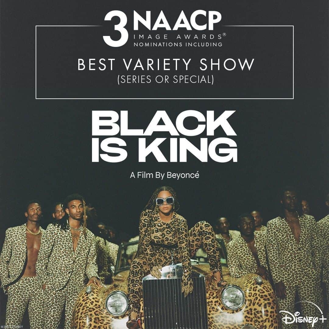 Walt Disney Studiosさんのインスタグラム写真 - (Walt Disney StudiosInstagram)「Congratulations to Black Is King on its three @NAACPImageAwards nominations, including Best Variety Show (Series or Special), Best Music Video/Visual Album and Best Directing in a Television Movie or Special!」2月3日 5時56分 - disneystudios