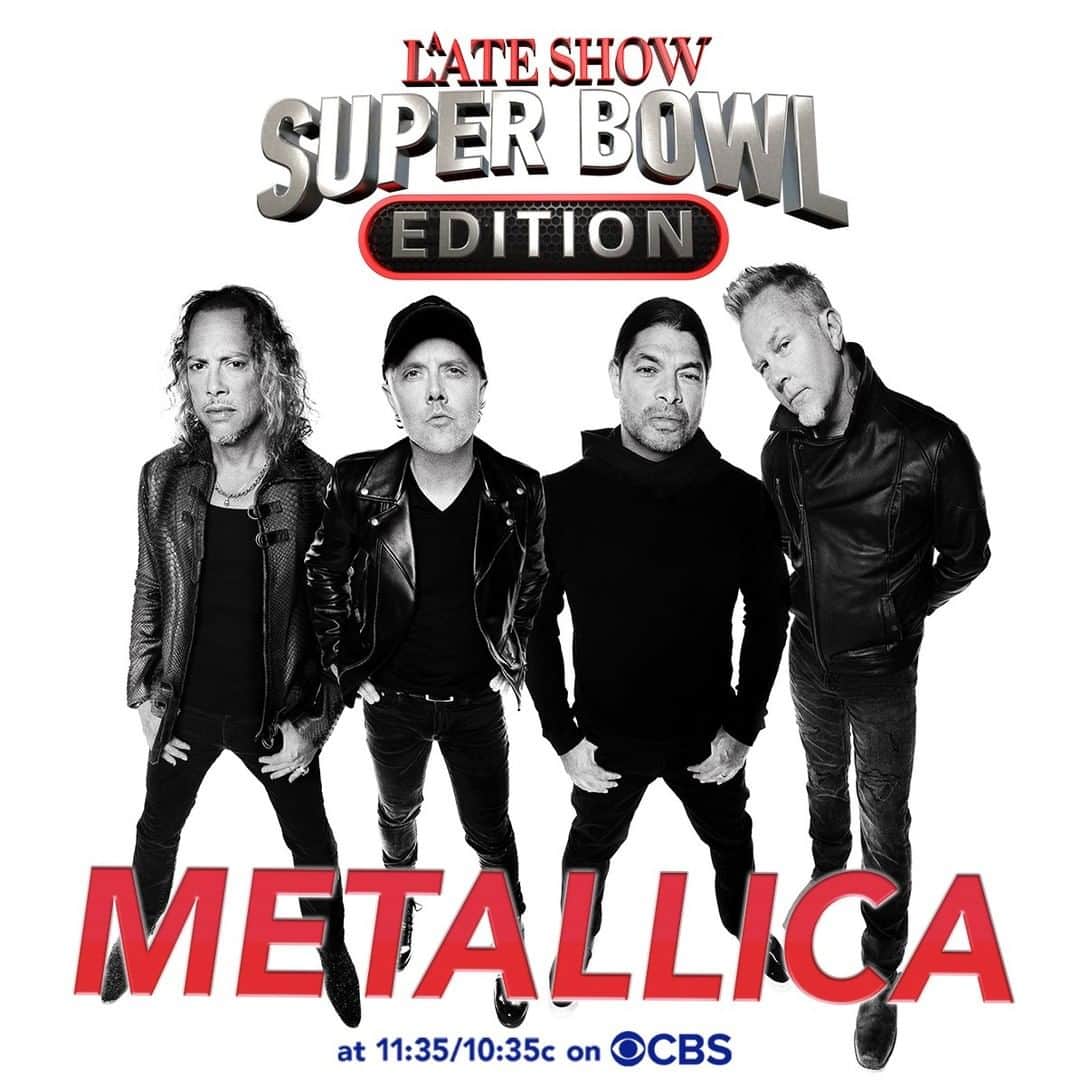 のインスタグラム：「We’re celebrating Super Bowl LV with our friend @stephenathome on Sunday! Tune in to @colbertlateshow’s “A Late Show: Super Bowl Edition” at 11:35pm EST on CBS to catch our performance. #LSSC #LateShow」
