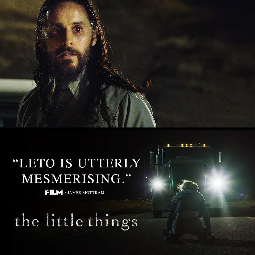 Warner Bros. Picturesさんのインスタグラム写真 - (Warner Bros. PicturesInstagram)「Academy Award® Winner @jaredleto gives an utterly mesmerising performance in #TheLittleThings, now playing in theaters and streaming exclusively on @HBOMax. #FYC」2月3日 7時13分 - wbpictures