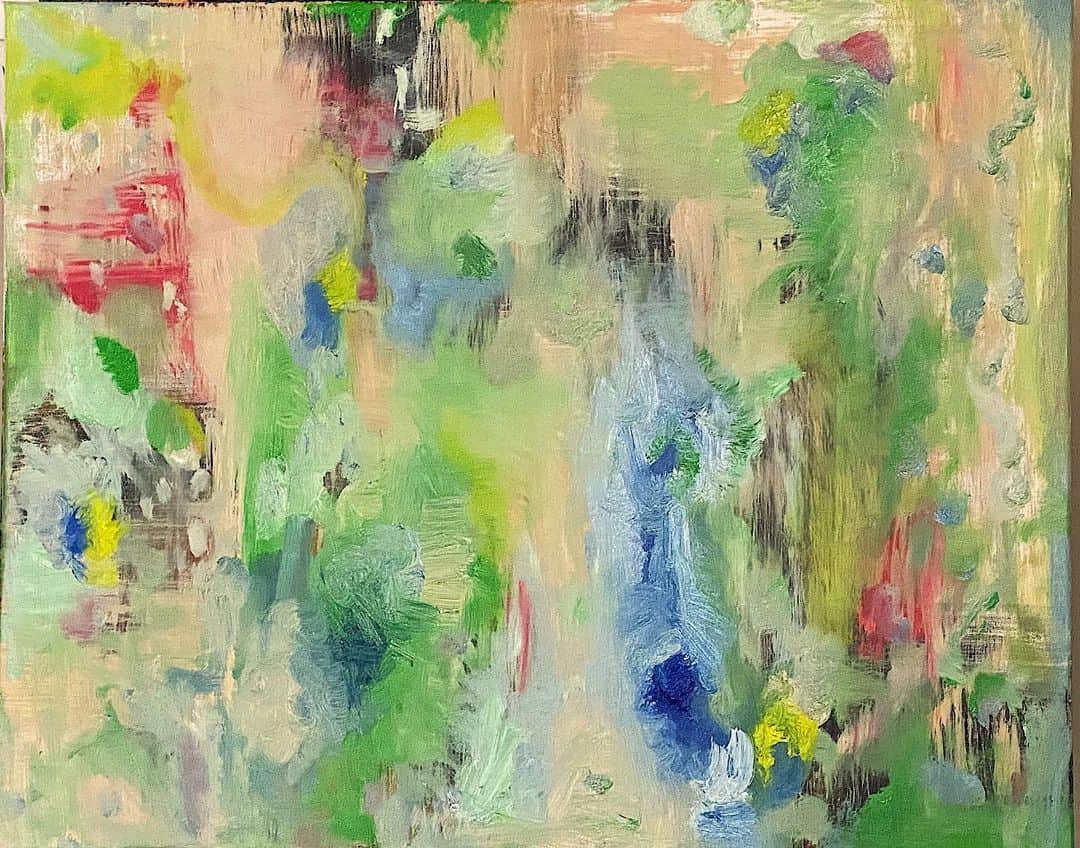 glorianotoのインスタグラム：「Nature is transformative  Nature is transmutable Nature is transference  Nature is transcending Nature is transporting Nature is trans.   - oil n’ canvas」
