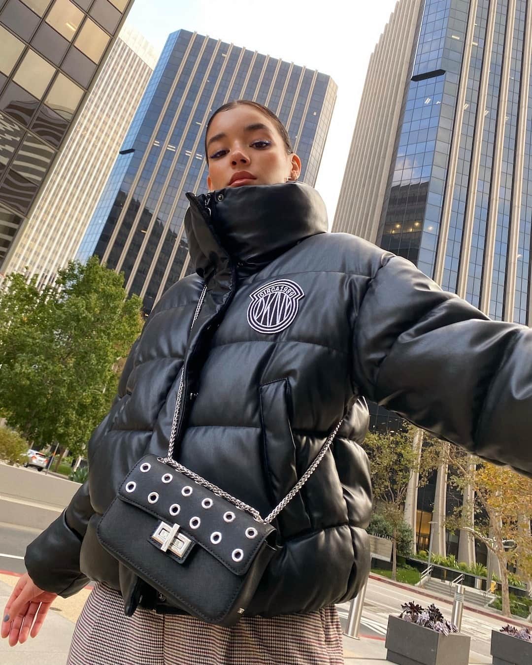 DKNYのインスタグラム：「@TashiMRod wears a full #DKNY look. #DKNYSTATEOFMIND」