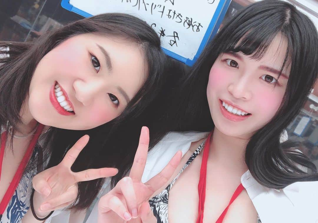 大谷翔子のインスタグラム：「初めまして！天方ゆこさん！  #AV女優 #大谷翔子 #天方ゆこ #サイレントバー #SODLAND」