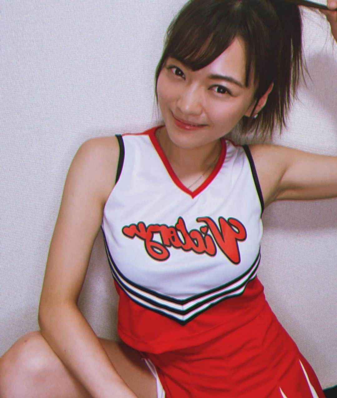 伊藤しほ乃のインスタグラム：「🧸📣  今日もみんなfight٩( ᐛ )و！！  #チアガール　#cheerleading」