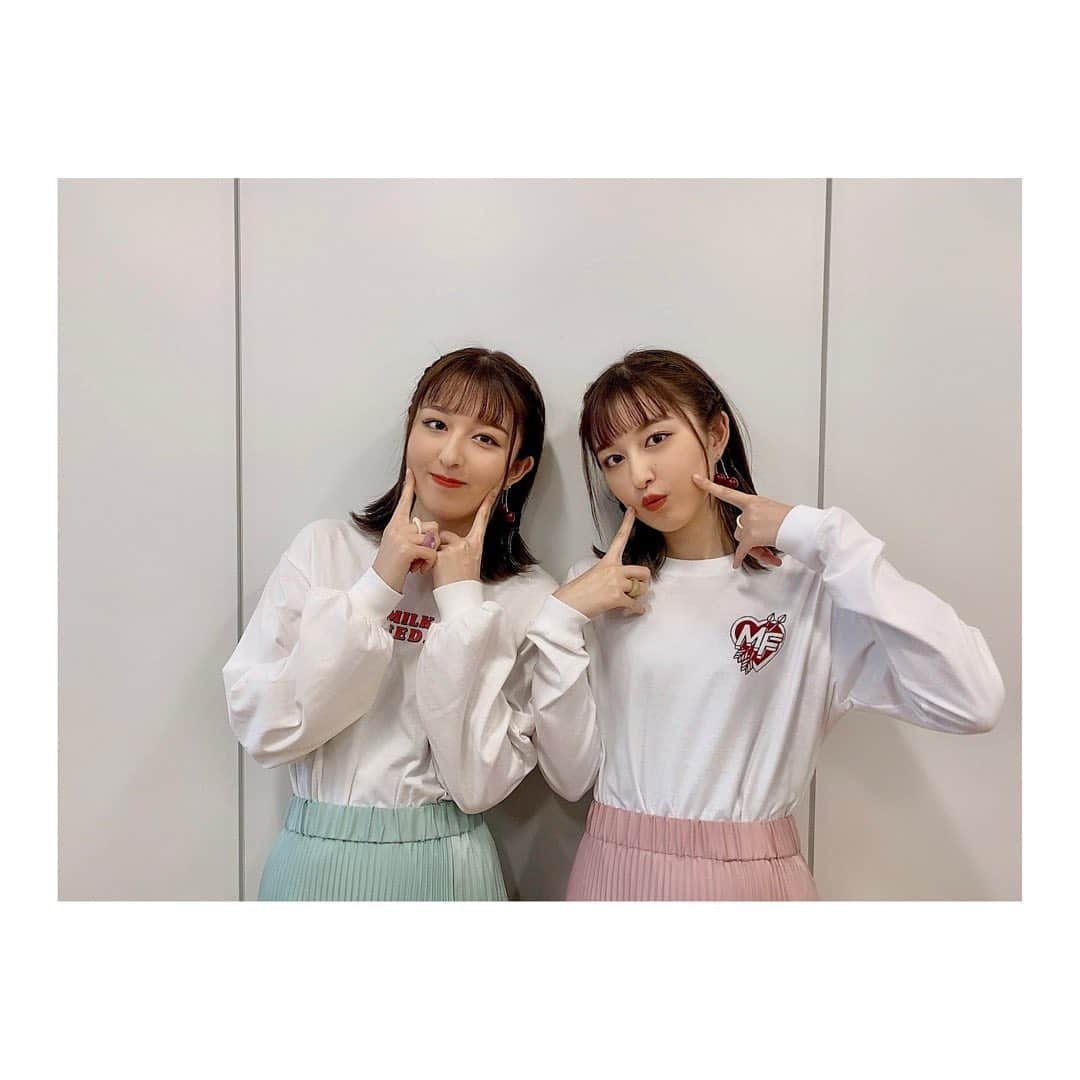 りかりこさんのインスタグラム写真 - (りかりこInstagram)「ﾔｯﾎｰ🙌🏻 大好きなMILKFED.さんの服を着て るんるんなりかりこです♥️ この時撮影した事は、またお知らせしますね☺︎  #りかりこ#双子#milkfed#ミルクフェド#双子コーデ#ファッション#コーデ#コーディネート#ツインズ#twins#fashion#ootd」2月28日 16時28分 - rikariko_official