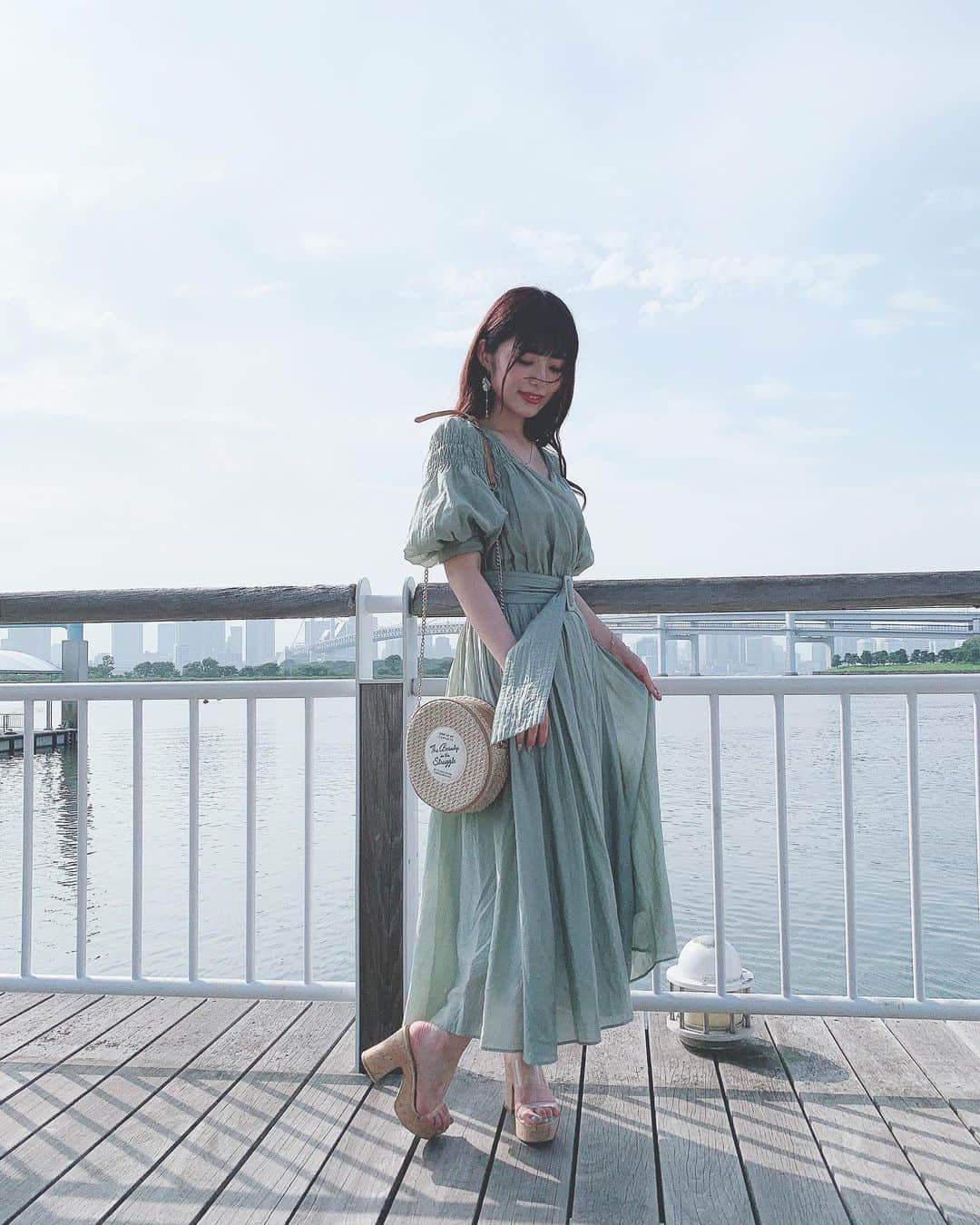 高橋みおのインスタグラム：「🤍﻿ ﻿ 今日さむいね？﻿ はやく夏になーーれ﻿ ﻿ ﻿ ﻿  #みおちんコーデ ﻿ ﻿ ﻿ ﻿ ﻿」