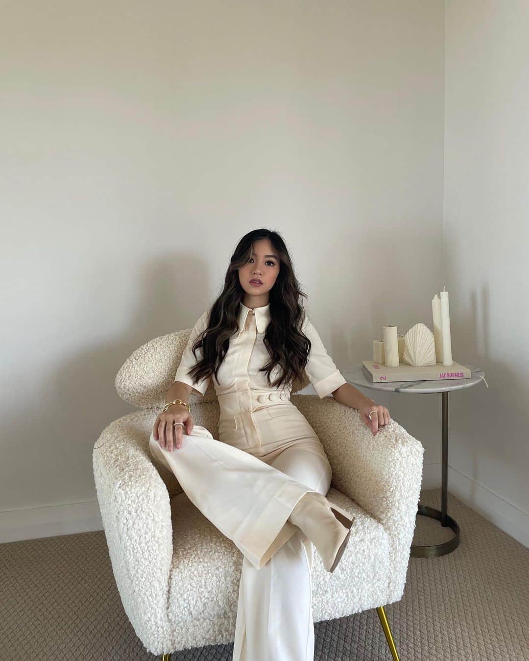 アリスマッコールのインスタグラム：「We can’t get enough of @ashleighuynh in our Little Journey Jumpsuit #aliceMcCALL」