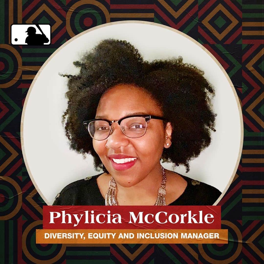 MLBさんのインスタグラム写真 - (MLBInstagram)「This #BlackHistoryMonth, MLB is showcasing the voices of our Black employees to give fans a look into the diverse talent working behind the scenes.  Today, hear from Phylicia McCorkle, our Diversity, Equity and Inclusion Manager.」2月28日 8時09分 - mlb