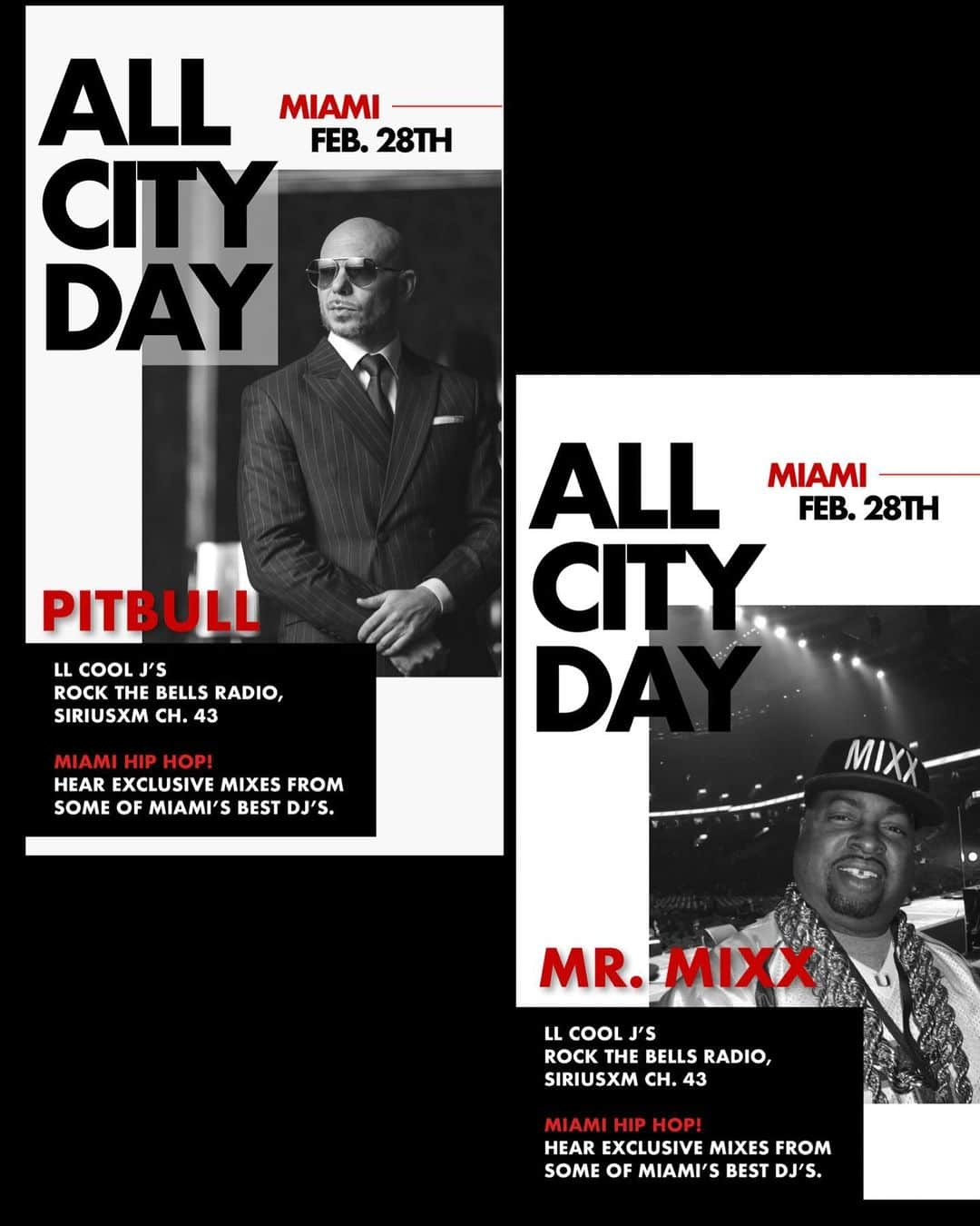 LL・クール・Jさんのインスタグラム写真 - (LL・クール・JInstagram)「ALL CITY DAY. MIAMI. FEB. 28!!! @rockthebells」2月28日 8時39分 - llcoolj