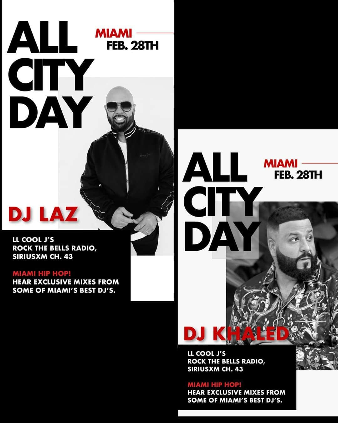 LL・クール・Jさんのインスタグラム写真 - (LL・クール・JInstagram)「ALL CITY DAY. MIAMI. FEB. 28!!! @rockthebells」2月28日 8時39分 - llcoolj